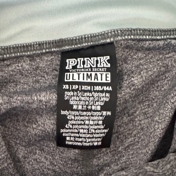 ✨3/$25✨ PINK Ultimate Gray and Black Athletic Shorts - XS - Picture 7 of 7